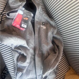 Gobi Heat Women's Gray Hoodie Sweater